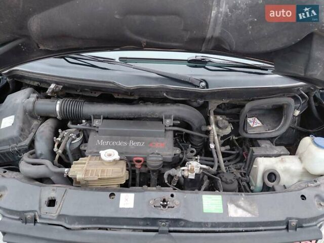 Черный Мерседес Вито, объемом двигателя 2.2 л и пробегом 489 тыс. км за 5200 $, фото 15 на Automoto.ua