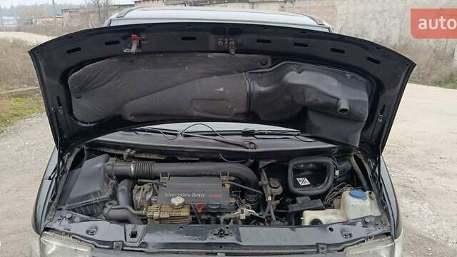 Черный Мерседес Вито, объемом двигателя 2.15 л и пробегом 280 тыс. км за 8000 $, фото 18 на Automoto.ua