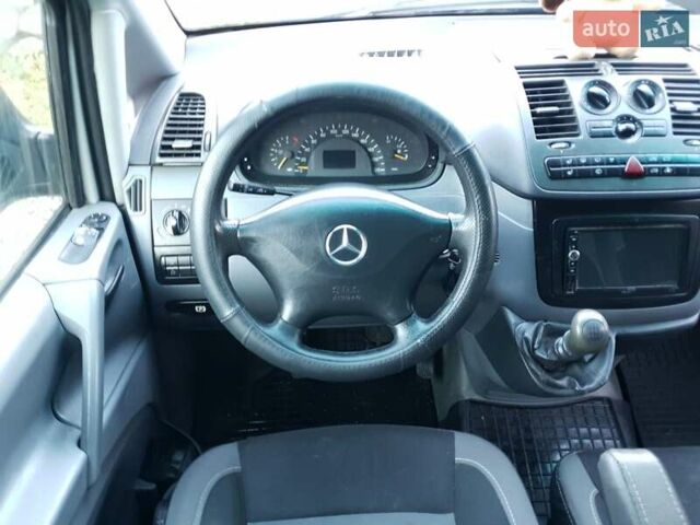 Чорний Мерседес Віто, об'ємом двигуна 2.15 л та пробігом 530 тис. км за 5800 $, фото 40 на Automoto.ua