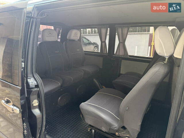 Черный Мерседес Вито, объемом двигателя 2.15 л и пробегом 347 тыс. км за 5200 $, фото 6 на Automoto.ua