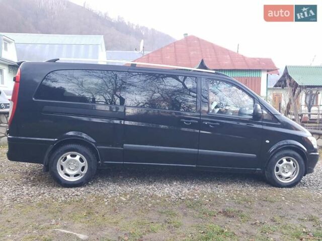 Чорний Мерседес Віто, об'ємом двигуна 2.15 л та пробігом 530 тис. км за 5800 $, фото 12 на Automoto.ua
