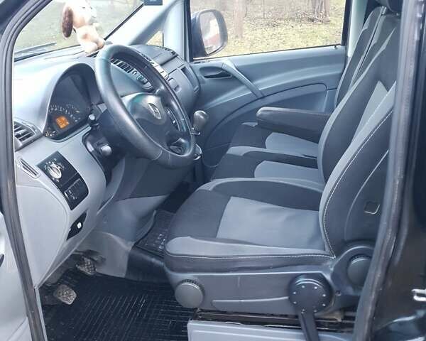 Чорний Мерседес Віто, об'ємом двигуна 2.15 л та пробігом 530 тис. км за 5800 $, фото 24 на Automoto.ua