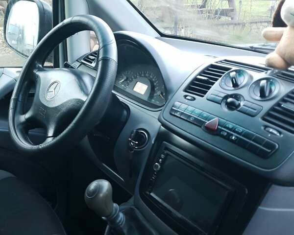 Чорний Мерседес Віто, об'ємом двигуна 2.15 л та пробігом 530 тис. км за 5800 $, фото 30 на Automoto.ua