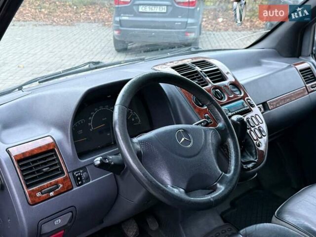 Мерседес Вито 2003 в Черновцах на Automoto.ua Черный Мерседес Вито, объемом двигателя 2.15 л и пробегом 340 тыс. км за 4850 $, фото 20 на Automoto.ua