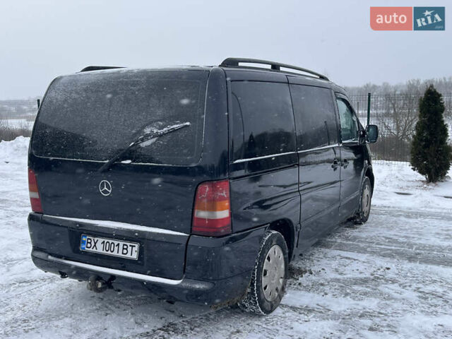 Чорний Мерседес Віто, об'ємом двигуна 2.15 л та пробігом 549 тис. км за 5899 $, фото 28 на Automoto.ua