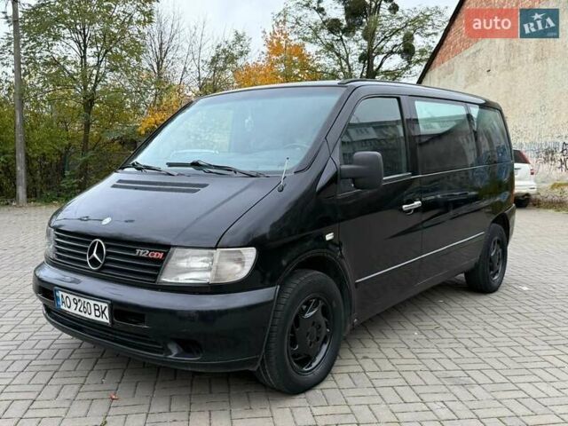 Мерседес Вито 2003 в Черновцах на Automoto.ua Черный Мерседес Вито, объемом двигателя 2.15 л и пробегом 340 тыс. км за 4850 $, фото 2 на Automoto.ua