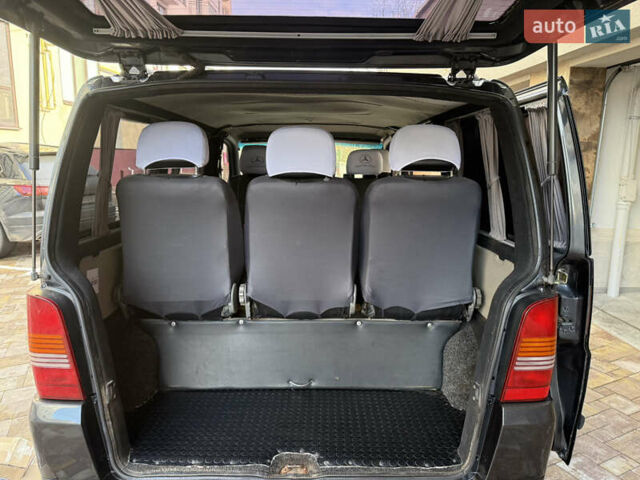 Черный Мерседес Вито, объемом двигателя 2.15 л и пробегом 347 тыс. км за 5200 $, фото 8 на Automoto.ua