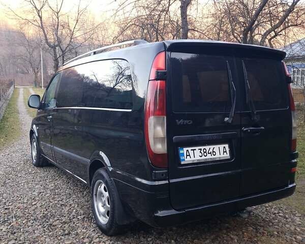 Чорний Мерседес Віто, об'ємом двигуна 2.15 л та пробігом 530 тис. км за 5800 $, фото 7 на Automoto.ua
