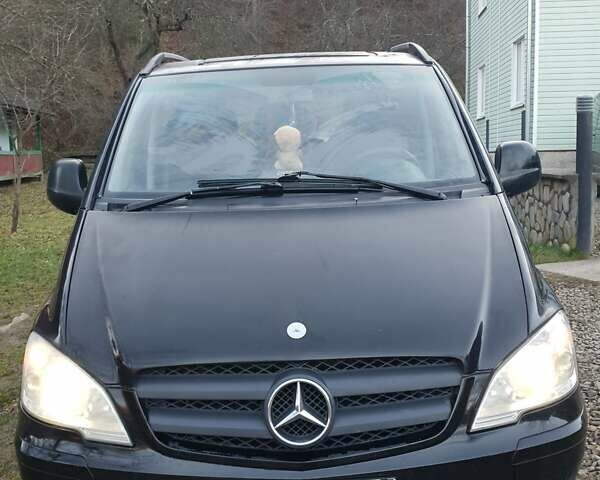 Чорний Мерседес Віто, об'ємом двигуна 2.15 л та пробігом 530 тис. км за 5800 $, фото 1 на Automoto.ua