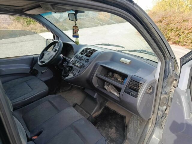 Черный Мерседес Вито, объемом двигателя 2.1 л и пробегом 380 тыс. км за 3800 $, фото 8 на Automoto.ua