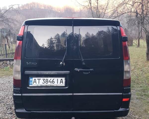 Чорний Мерседес Віто, об'ємом двигуна 2.15 л та пробігом 530 тис. км за 5800 $, фото 8 на Automoto.ua
