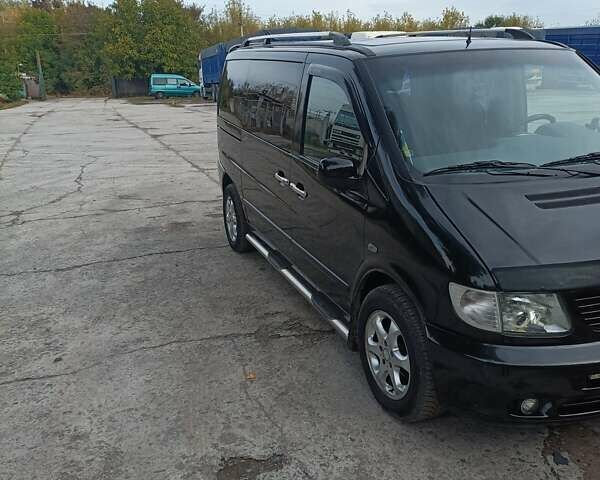 Чорний Мерседес Віто, об'ємом двигуна 2.2 л та пробігом 240 тис. км за 10000 $, фото 6 на Automoto.ua