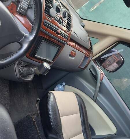 Черный Мерседес Вито, объемом двигателя 2.15 л и пробегом 460 тыс. км за 8300 $, фото 4 на Automoto.ua