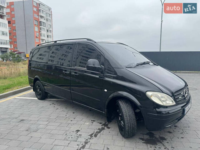 Чорний Мерседес Віто, об'ємом двигуна 2.15 л та пробігом 600 тис. км за 7800 $, фото 1 на Automoto.ua
