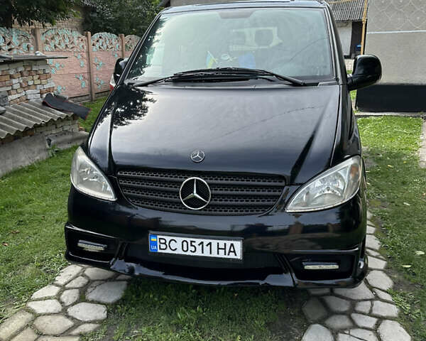 Чорний Мерседес Віто, об'ємом двигуна 2.15 л та пробігом 415 тис. км за 6790 $, фото 14 на Automoto.ua