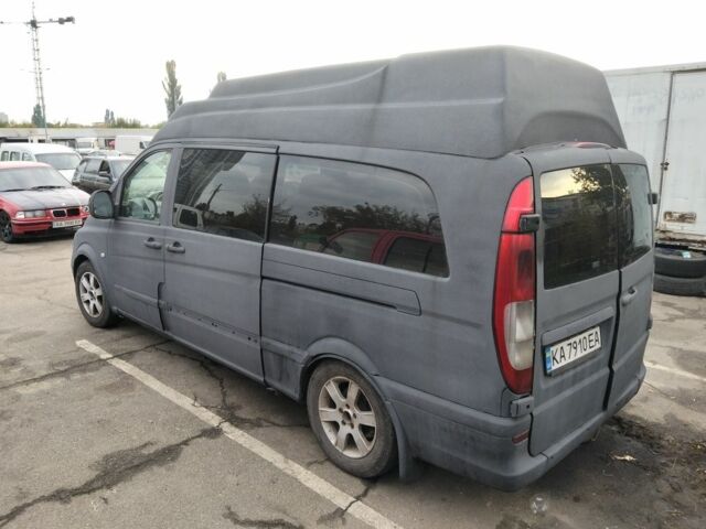 Черный Мерседес Вито, объемом двигателя 2.1 л и пробегом 264 тыс. км за 4650 $, фото 5 на Automoto.ua