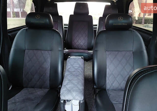 Черный Мерседес Вито, объемом двигателя 2.15 л и пробегом 367 тыс. км за 9999 $, фото 36 на Automoto.ua