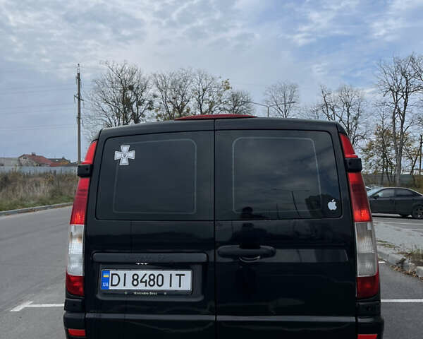 Черный Мерседес Вито, объемом двигателя 2.15 л и пробегом 547 тыс. км за 5900 $, фото 8 на Automoto.ua