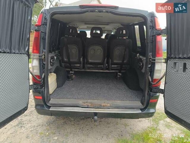 Чорний Мерседес Віто, об'ємом двигуна 2.15 л та пробігом 460 тис. км за 5400 $, фото 6 на Automoto.ua