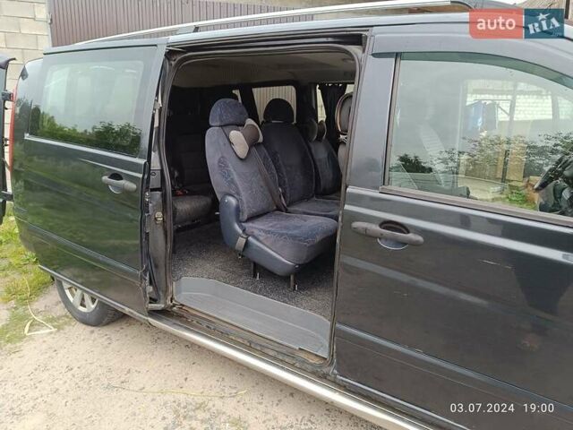 Чорний Мерседес Віто, об'ємом двигуна 2.15 л та пробігом 460 тис. км за 5400 $, фото 4 на Automoto.ua