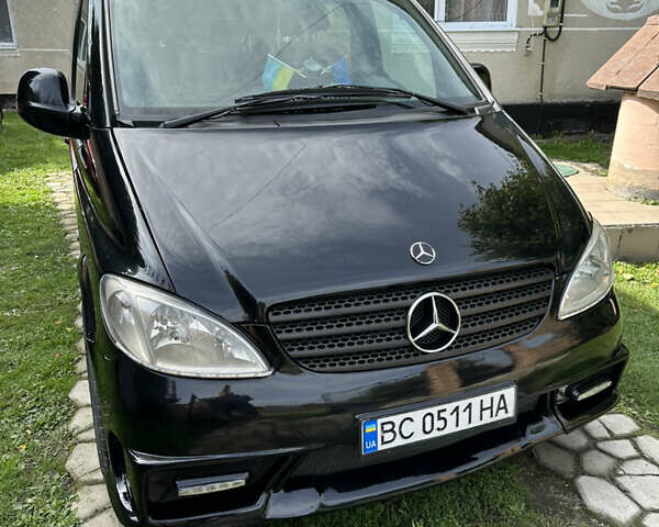 Чорний Мерседес Віто, об'ємом двигуна 2.15 л та пробігом 415 тис. км за 6790 $, фото 2 на Automoto.ua