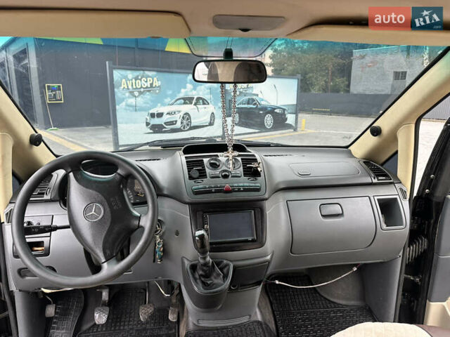 Чорний Мерседес Віто, об'ємом двигуна 2.15 л та пробігом 600 тис. км за 7800 $, фото 5 на Automoto.ua