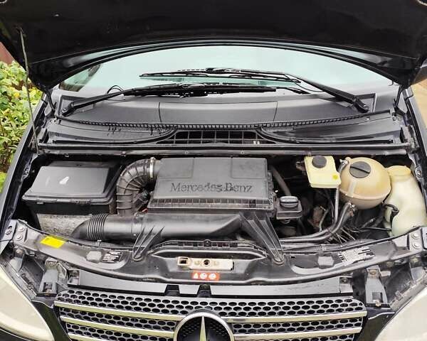 Чорний Мерседес Віто, об'ємом двигуна 2.15 л та пробігом 395 тис. км за 8256 $, фото 8 на Automoto.ua