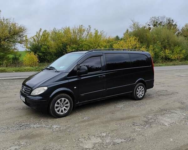 Чорний Мерседес Віто, об'ємом двигуна 2.15 л та пробігом 395 тис. км за 8256 $, фото 7 на Automoto.ua