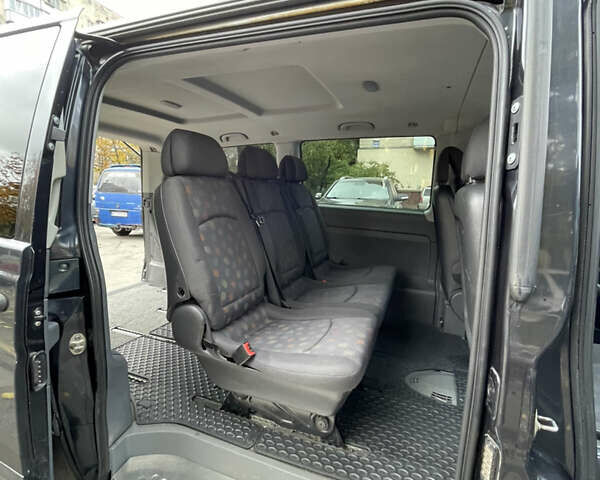 Черный Мерседес Вито, объемом двигателя 2.15 л и пробегом 438 тыс. км за 7900 $, фото 12 на Automoto.ua