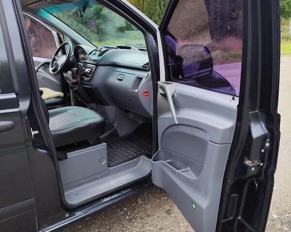 Чорний Мерседес Віто, об'ємом двигуна 2.15 л та пробігом 395 тис. км за 8256 $, фото 2 на Automoto.ua
