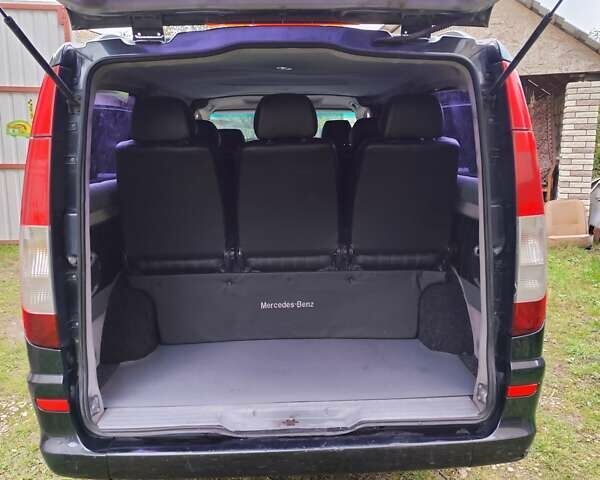 Чорний Мерседес Віто, об'ємом двигуна 2.15 л та пробігом 395 тис. км за 8256 $, фото 10 на Automoto.ua