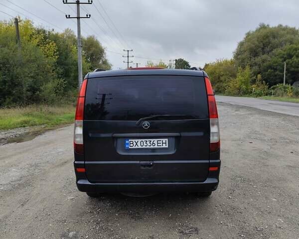 Чорний Мерседес Віто, об'ємом двигуна 2.15 л та пробігом 395 тис. км за 8256 $, фото 4 на Automoto.ua