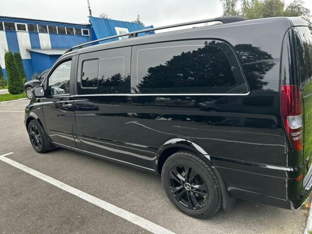 Черный Мерседес Вито, объемом двигателя 2.1 л и пробегом 300 тыс. км за 12700 $, фото 6 на Automoto.ua