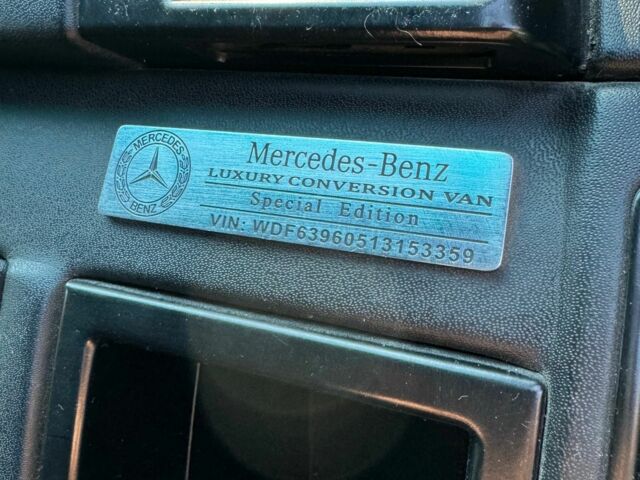 Черный Мерседес Вито, объемом двигателя 2.1 л и пробегом 300 тыс. км за 12700 $, фото 1 на Automoto.ua