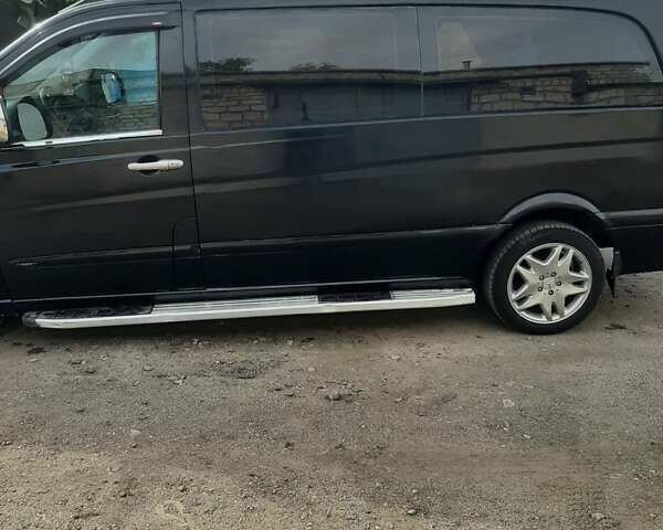 Черный Мерседес Вито, объемом двигателя 2.15 л и пробегом 420 тыс. км за 8500 $, фото 20 на Automoto.ua