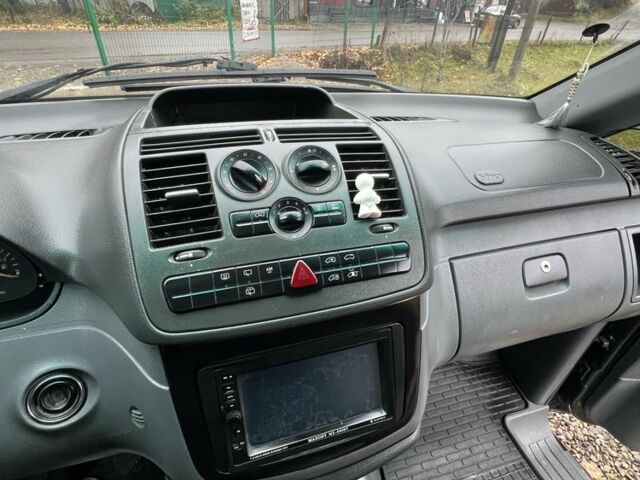 Черный Мерседес Вито, объемом двигателя 2.1 л и пробегом 371 тыс. км за 5900 $, фото 6 на Automoto.ua