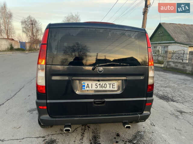 Черный Мерседес Вито, объемом двигателя 2.15 л и пробегом 46 тыс. км за 7299 $, фото 9 на Automoto.ua