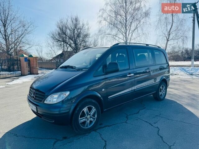 Чорний Мерседес Віто, об'ємом двигуна 2.15 л та пробігом 127 тис. км за 8300 $, фото 1 на Automoto.ua
