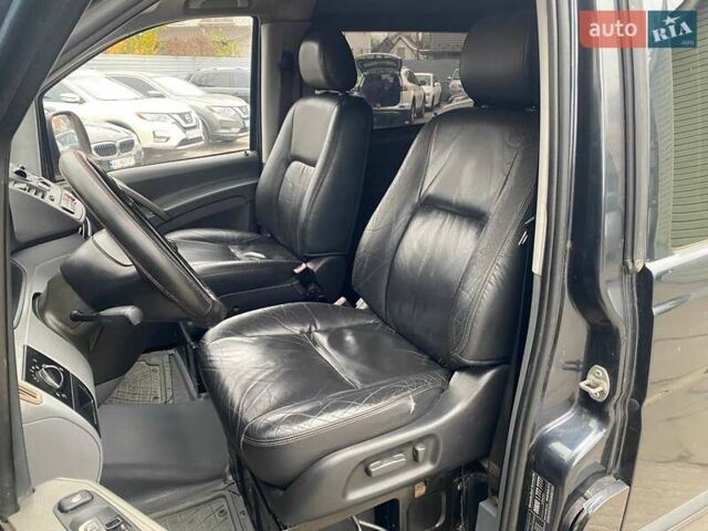 Черный Мерседес Вито, объемом двигателя 2.15 л и пробегом 268 тыс. км за 6490 $, фото 10 на Automoto.ua