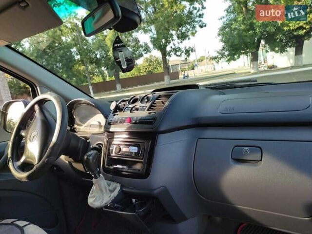 Черный Мерседес Вито, объемом двигателя 2.15 л и пробегом 375 тыс. км за 7500 $, фото 11 на Automoto.ua