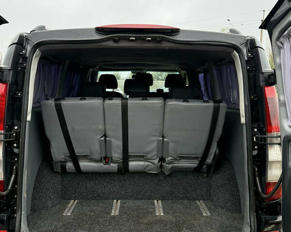 Черный Мерседес Вито, объемом двигателя 2.2 л и пробегом 256 тыс. км за 7800 $, фото 15 на Automoto.ua