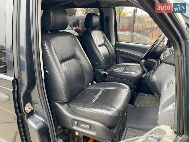 Черный Мерседес Вито, объемом двигателя 2.15 л и пробегом 268 тыс. км за 6490 $, фото 8 на Automoto.ua