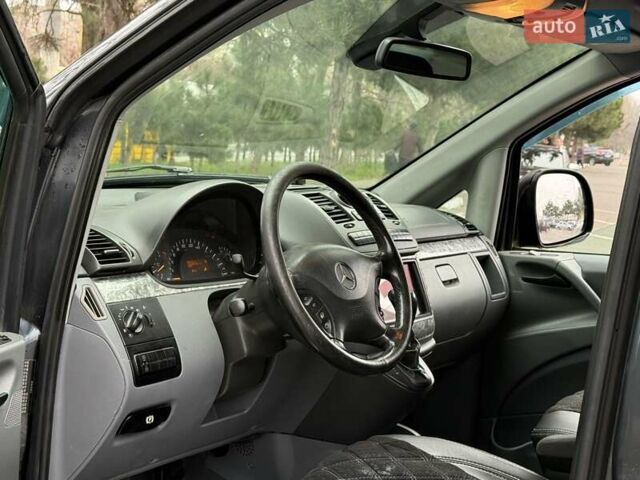 Черный Мерседес Вито, объемом двигателя 2.15 л и пробегом 300 тыс. км за 7300 $, фото 12 на Automoto.ua