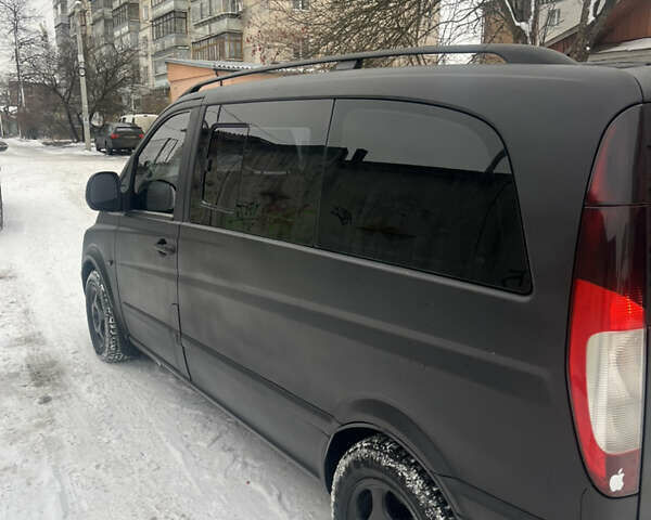 Чорний Мерседес Віто, об'ємом двигуна 2.15 л та пробігом 480 тис. км за 9100 $, фото 16 на Automoto.ua