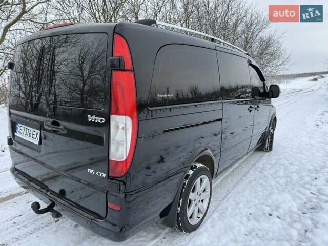 Чорний Мерседес Віто, об'ємом двигуна 2.2 л та пробігом 460 тис. км за 9300 $, фото 2 на Automoto.ua