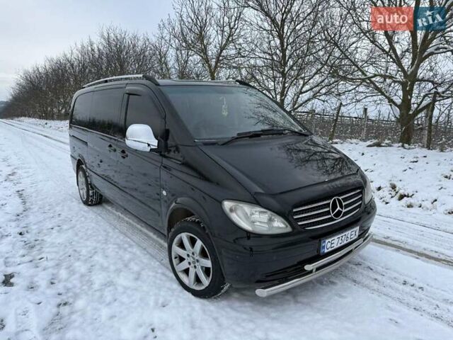 Чорний Мерседес Віто, об'ємом двигуна 2.2 л та пробігом 460 тис. км за 9300 $, фото 6 на Automoto.ua