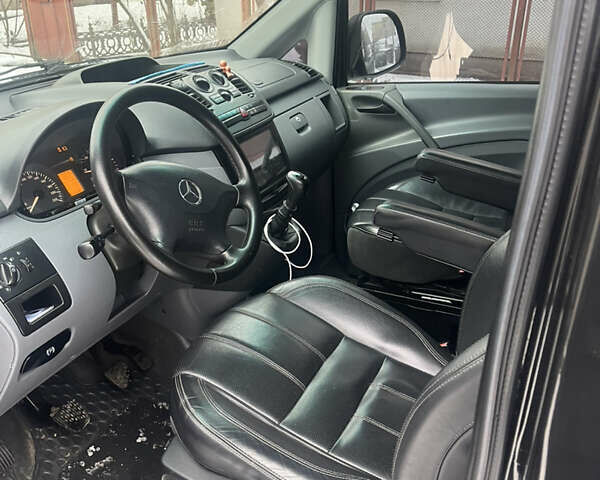 Чорний Мерседес Віто, об'ємом двигуна 2.15 л та пробігом 480 тис. км за 9100 $, фото 12 на Automoto.ua