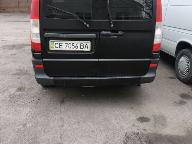Чорний Мерседес Віто, об'ємом двигуна 2.1 л та пробігом 265 тис. км за 9000 $, фото 3 на Automoto.ua