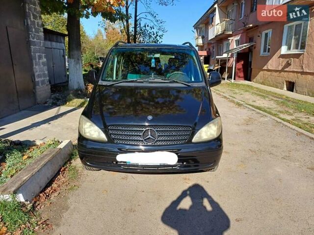 Чорний Мерседес Віто, об'ємом двигуна 2.15 л та пробігом 414 тис. км за 9300 $, фото 9 на Automoto.ua
