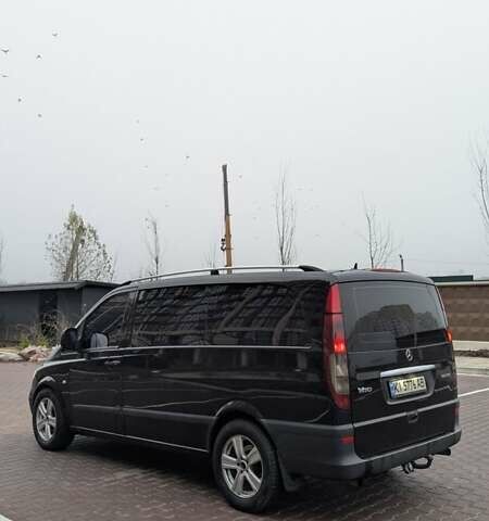 Черный Мерседес Вито, объемом двигателя 2.15 л и пробегом 565 тыс. км за 9000 $, фото 4 на Automoto.ua